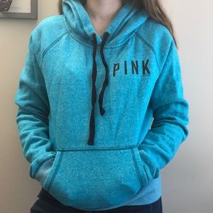 PINK teal hoodie